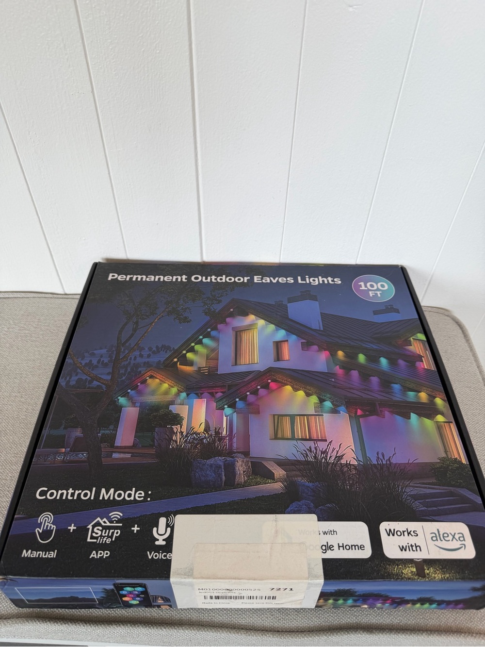 Permanent Outdoor Eaves Lights - Multicolor